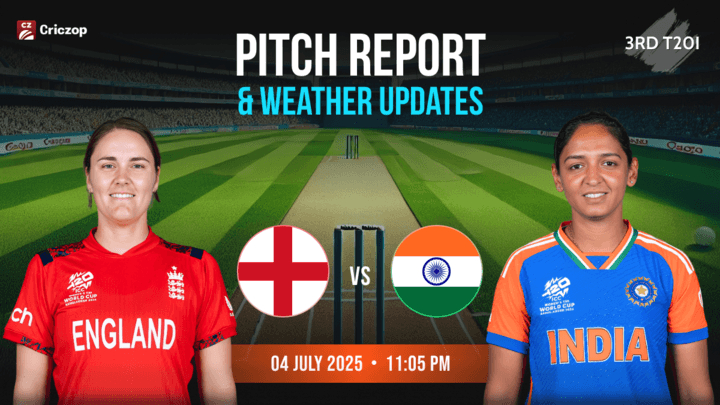 ENG-W vs IND-W - 3rd T20I: Pitch Report & Weather Updates